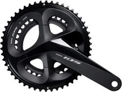 Shimano 105 FC-R7000 Black 2fach 53-39 165mm Kurbelgarnitur