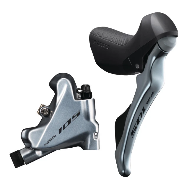 Shimano 105 ST-R7020/BR-R7070 11 Fach Schalthebel/Scheibenbremse Spark Silver Hinten 1 Shimano 105 ST-R7020/BR-R7070 11 Fach Schalthebel/Scheibenbremse Spark Silver Hinten