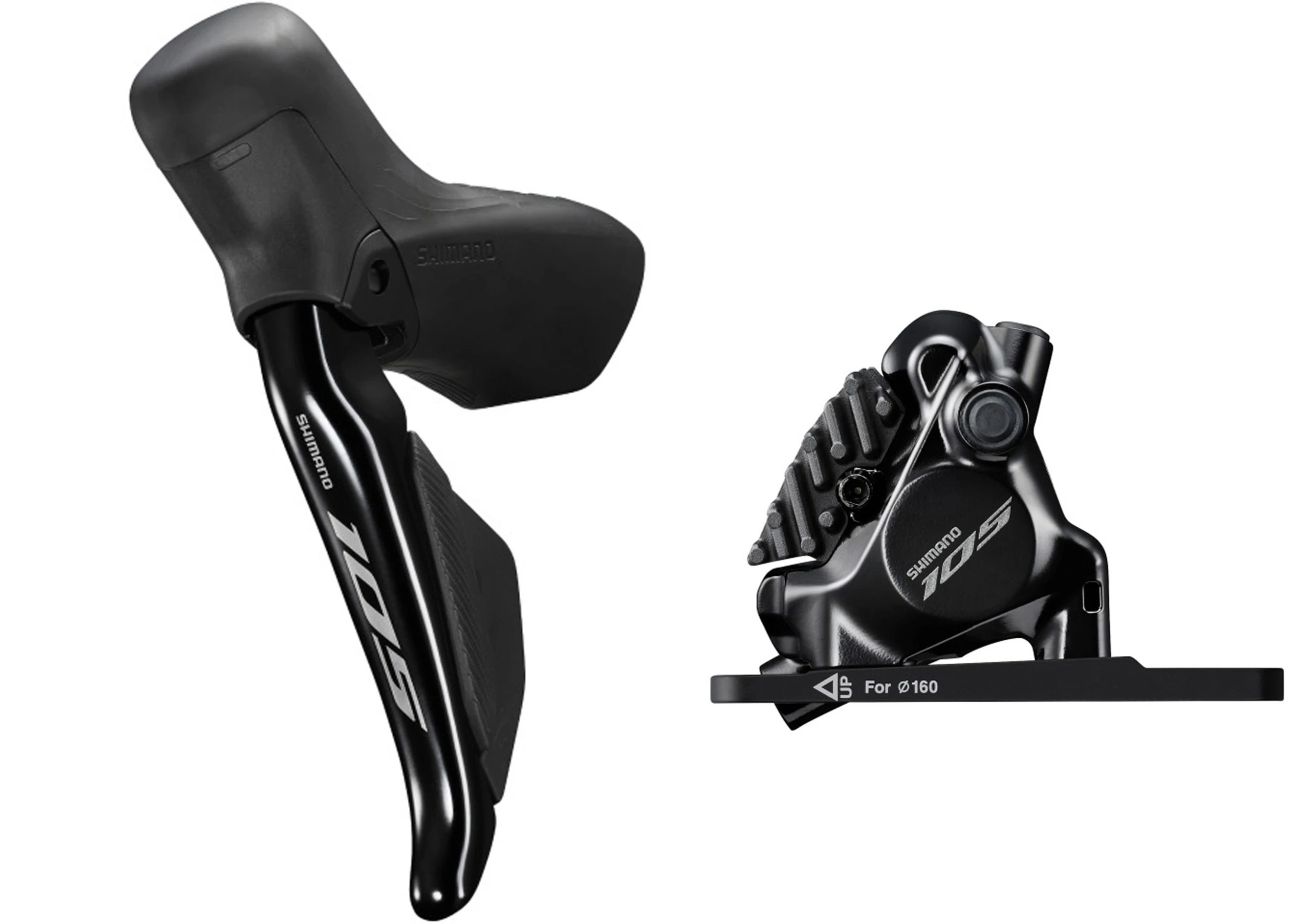 Shimano 105 Di2 ST-R7170/BR-R7170 2 Fach Schalthebel/Scheibenbremse Vorne 1 Shimano 105 Di2 ST-R7170/BR-R7170 2 Fach Schalthebel/Scheibenbremse Vorne