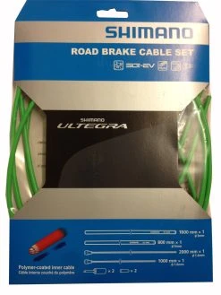 Shimano Ultegra 6800 Bremszug-Set Grün Road