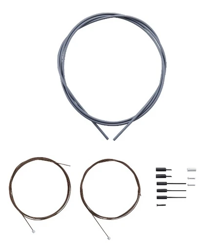 Shimano Dura Ace 9000 Schaltzug-Set Grau Road 2 Shimano Dura Ace 9000 Schaltzug-Set Grau Road – Bild 2