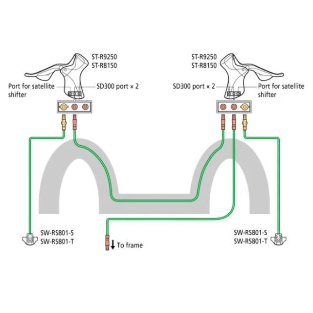 Shimano Dura Ace Di2 ST-R9250 2fach Brems-Schalthebel 2 Shimano Dura Ace Di2 ST-R9250 2fach Brems-Schalthebel – Bild 2