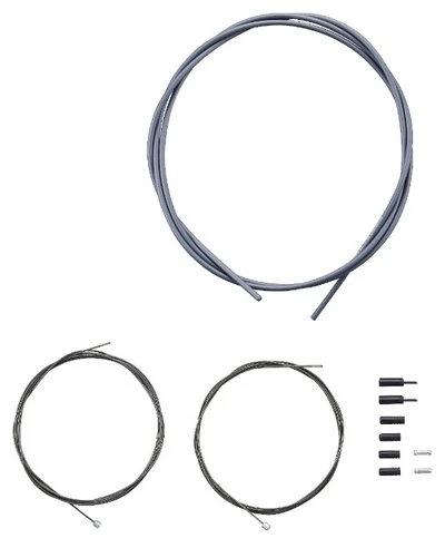 Shimano Road Shift Optislick Schaltzug-Set Grau 2 Shimano Road Shift Optislick Schaltzug-Set Grau – Bild 2