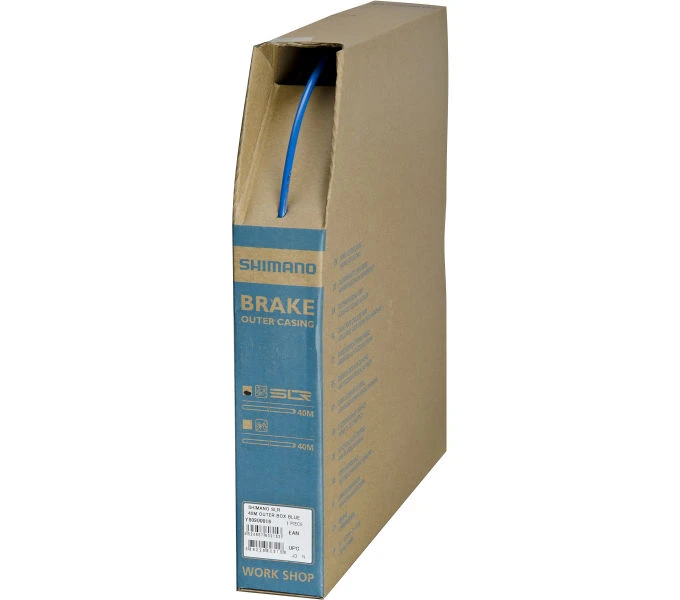 Shimano SLR Road 5mm X 40m Blau Bremszugaussenhülle 1 Shimano SLR Road 5mm X 40m Blau Bremszugaussenhülle