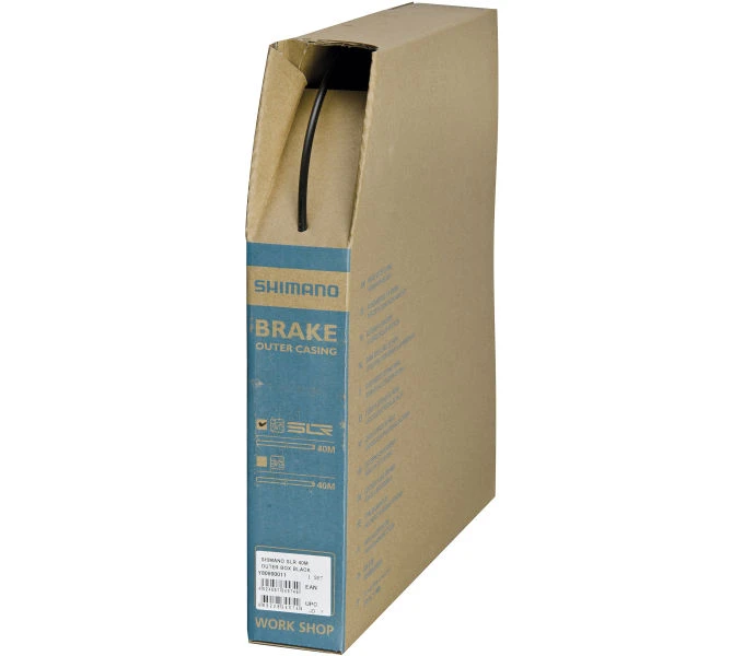 Shimano SLR Road 5mm X 40m Schwarz Bremszugaussenhülle 1 Shimano SLR Road 5mm X 40m Schwarz Bremszugaussenhülle
