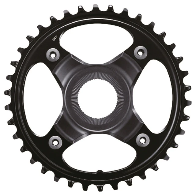 Shimano STePS SM-CRE80 34 Zähne 1x11/1x10 53mm Kettenlinie Kettenblatt Mit Spider 1 Shimano STePS SM-CRE80 34 Zähne 1x11/1x10 53mm Kettenlinie Kettenblatt Mit Spider