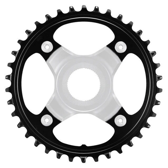 Shimano STePS SM-CRE80 34 Zähne 1x11/1x10 50/53mm Kettenlinie Kettenblatt Ohne Spider 1 Shimano STePS SM-CRE80 34 Zähne 1x11/1x10 50/53mm Kettenlinie Kettenblatt Ohne Spider