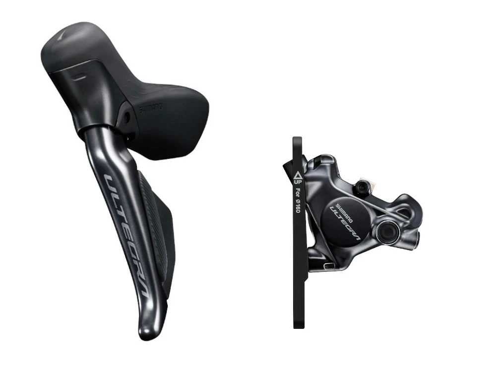 Shimano Ultegra ST-R8170/BR-R8170 2fach Schalthebel/Scheibenbremse Vorne 1 Shimano Ultegra ST-R8170/BR-R8170 2fach Schalthebel/Scheibenbremse Vorne