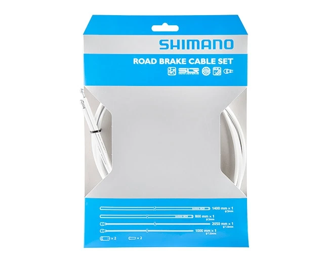 Shimano Bremszug-Set Weiss Road 1 Shimano Bremszug-Set Weiss Road