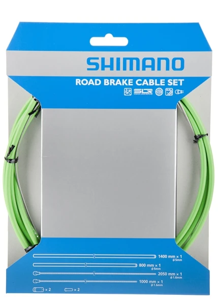Shimano Bremszug-Set Grün Road 1 Shimano Bremszug-Set Grün Road
