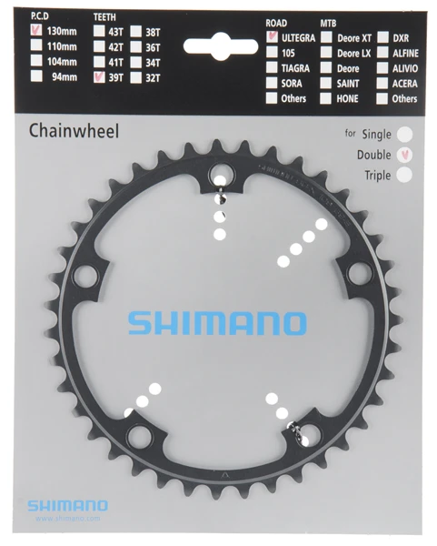 Shimano Ultegra FC-6700G/6601 39 Zähne Kettenblatt 1 Shimano Ultegra FC-6700G/6601 39 Zähne Kettenblatt