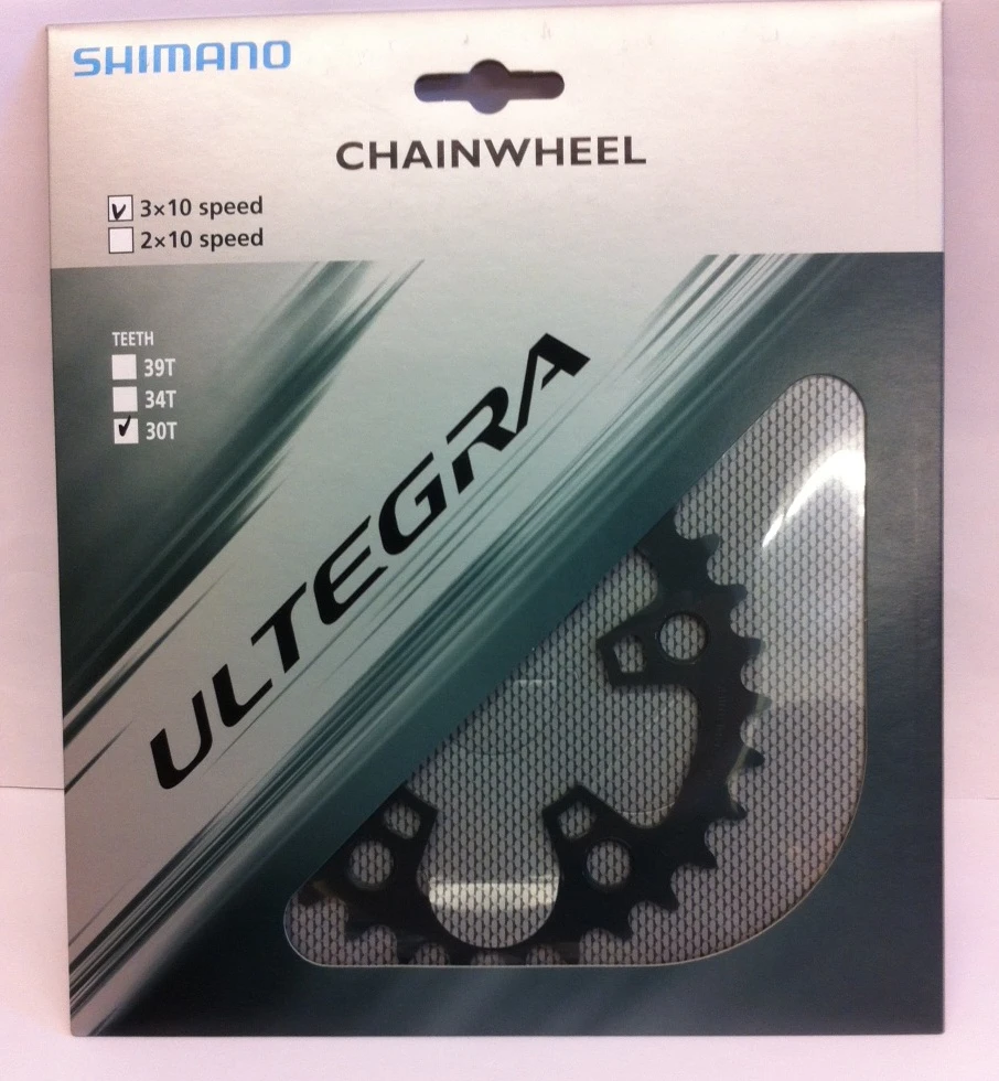 Shimano Ultegra FC-6703G Triple 30 Zähne Kettenblatt 2 Shimano Ultegra FC-6703G Triple 30 Zähne Kettenblatt – Bild 2