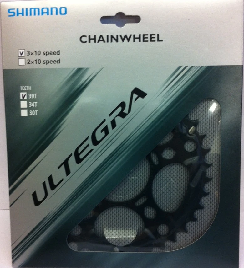 Shimano Ultegra FC-6703G Triple 39 Zähne Kettenblatt 2 Shimano Ultegra FC-6703G Triple 39 Zähne Kettenblatt – Bild 2